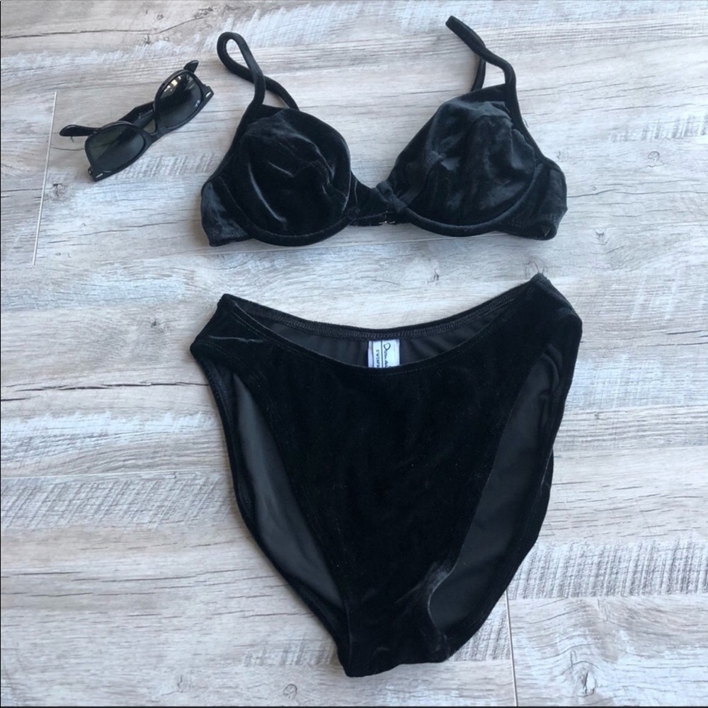 Vintage Velvet Bikini